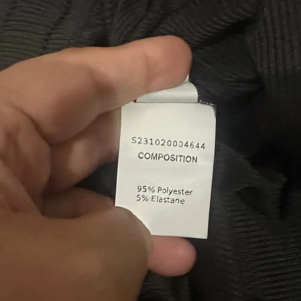 NEW Black Wide-Leg Pants size XL - Picture 3 of 7